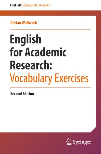 English for Academic Research: Vocabulary Exercises (PDF/EPUB Version)