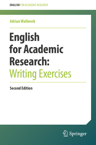 English for Academic Research: Writing Exercises (PDF/EPUB Version)