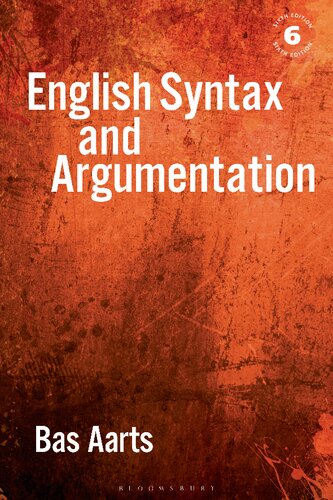 English Syntax and Argumentation (PDF/EPUB Version)