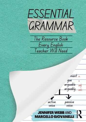 Essential Grammar: The Resource Book Every Secondary English Teacher Will Need (PDF/EPUB Version)
