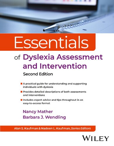 Essentials of Dyslexia Assessment and Intervention (Essentials of Psychological Assessment) (PDF/EPUB Version)