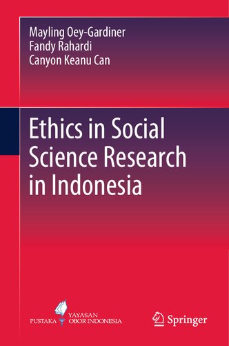 Ethics in Social Science Research in Indonesia (PDF/EPUB Version)
