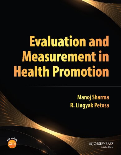 Evaluation and Measurement in Health Promotion (PDF/EPUB Version)
