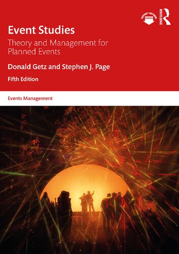 Event Studies: Theory and Management for Planned Events (Events Management) (PDF/EPUB Version)