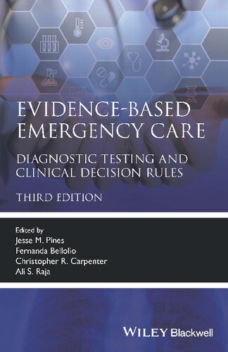 Evidence-Based Emergency Care: Diagnostic Testing and Clinical Decision Rules (PDF/EPUB Version)
