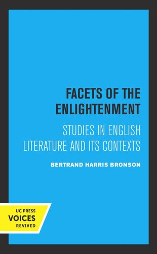 Facets of the Enlightenment: Studies in English Literature and Its Contexts (PDF/EPUB Version)
