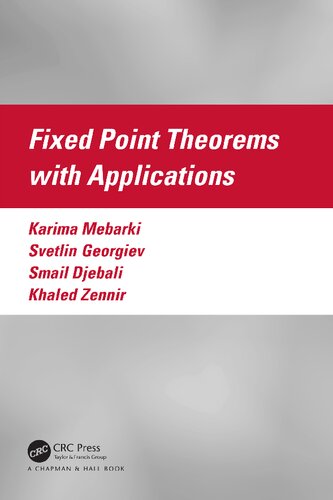 Fixed Point Theorems with Applications (PDF/EPUB Version)
