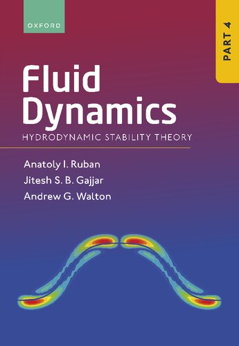 Fluid Dynamics: Part 4: Hydrodynamic Stability Theory (PDF/EPUB Version)

