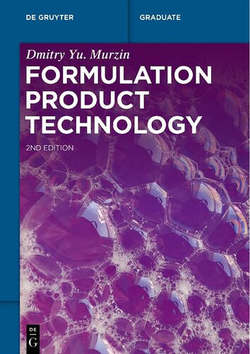 Formulation Product Technology (PDF/EPUB Version)