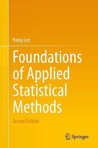Foundations Of Applied Statistical Methods (PDF/EPUB Version)
