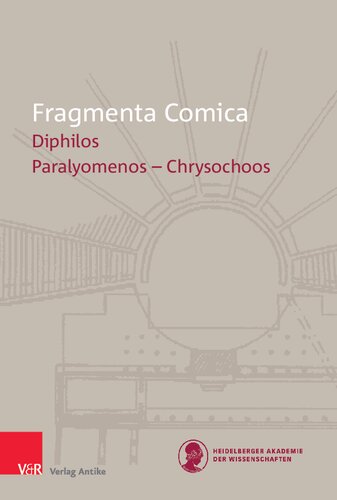 FrC 25.2 Diphilos: Frr. 59-85 (PDF/EPUB Version)