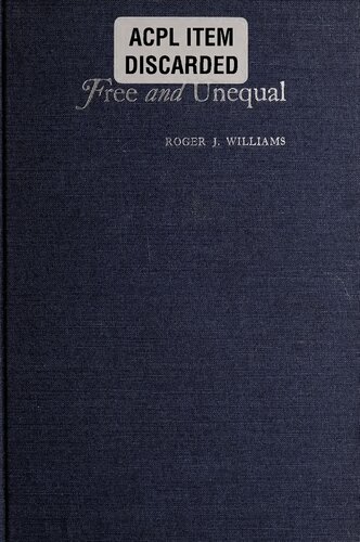 Free and Unequal: The Biological Basis of Individual Liberty (PDF/EPUB Version)
