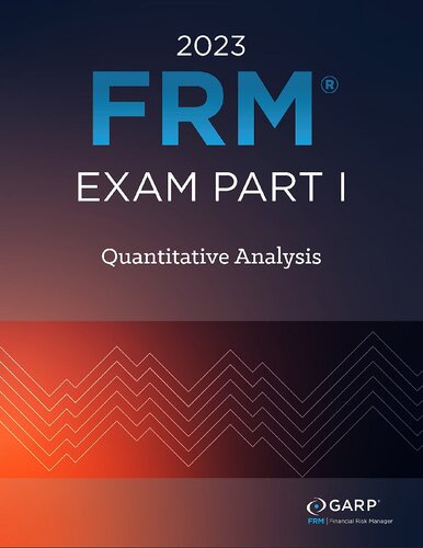 FRM Part 1 - Quantitative Analysis (2023) (PDF/EPUB Version)
