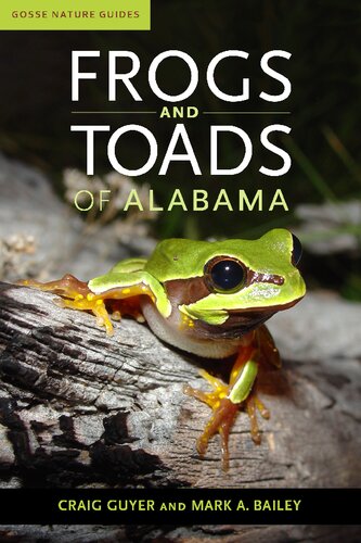 Frogs and Toads of Alabama (PDF/EPUB Version)
