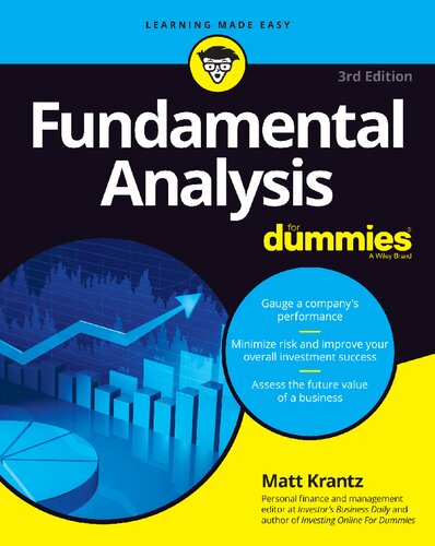 Fundamental Analysis For Dummies (PDF/EPUB Version)
