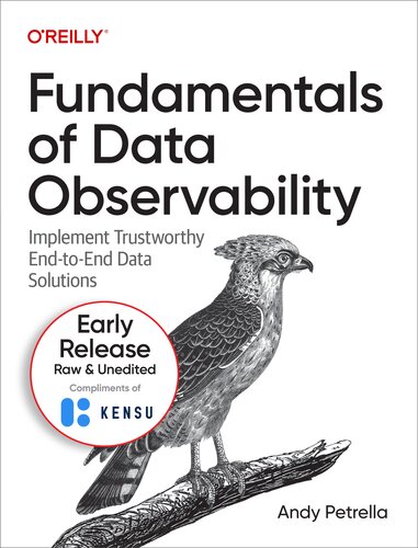 Fundamentals of Data Observability (5th Early Release) (PDF/EPUB Version)
