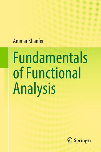 Fundamentals of Functional Analysis (PDF/EPUB Version)

