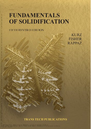 Fundamentals of Solidification (PDF/EPUB Version)
