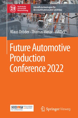 Future Automotive Production Conference 2022 (PDF/EPUB Version)
