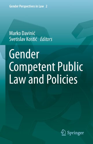 Gender Competent Public Law and Policies (PDF/EPUB Version)
