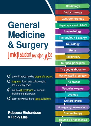 General Medicine and Surgery: Medical Student Revision Guide (PDF/EPUB Version)
