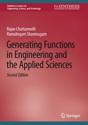 Generating Functions in Engineering and the Applied Sciences (PDF/EPUB Version)
