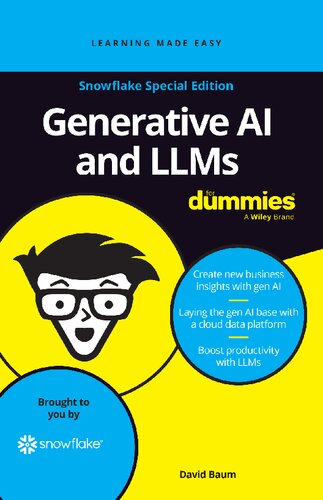 Generative AI and LLMs for Dummies (PDF/EPUB Version)