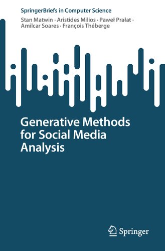 Generative Methods for Social Media Analysis (PDF/EPUB Version)
