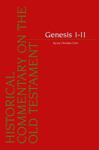 Genesis 1-11 (PDF/EPUB Version)

