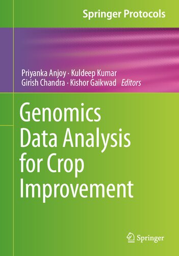 Genomics Data Analysis for Crop Improvement (PDF/EPUB Version)