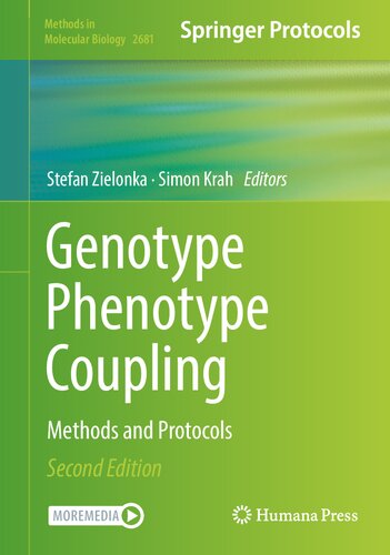 Genotype Phenotype Coupling: Methods and Protocols (PDF/EPUB Version)
