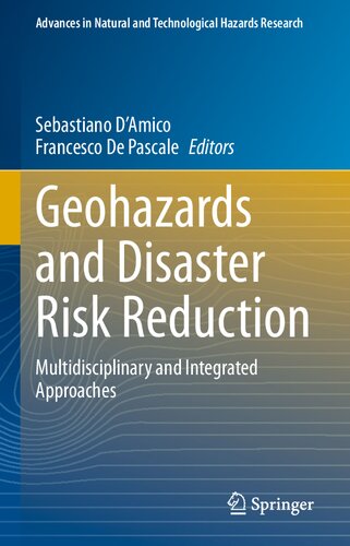 Geohazards and Disaster Risk Reduction: Multidisciplinary and Integrated Approaches (PDF/EPUB Version)
