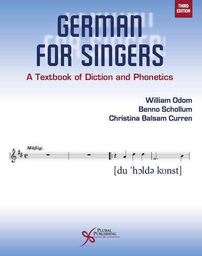German for Singers: A Textbook of Diction and Phonetics (PDF/EPUB Version)
