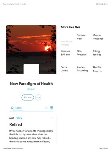 German New Medicine paradigm by Dr Ryke Geerd Hamer - case studies and examples by Debbie Carroll (PDF/EPUB Version)
