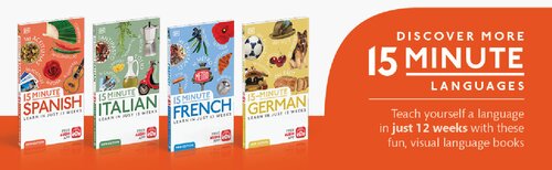 German,15 minute languages learn in twelve 12 weeks ,spanish,Italian Arabic ,mandarin,chinese,japanese,french (PDF/EPUB Version)
