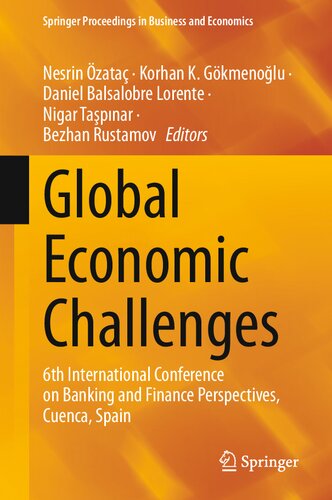 Global Economic Challenges: 6th International Conference on Banking and Finance Perspectives, Cuenca, Spain (PDF/EPUB Version)
