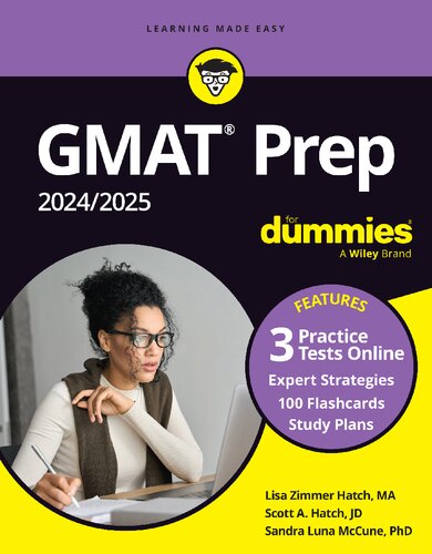GMAT Prep 2024/2025 For Dummies with Online Practice (GMAT Focus Edition) (Gmat for Dummies) (PDF/EPUB Version)
