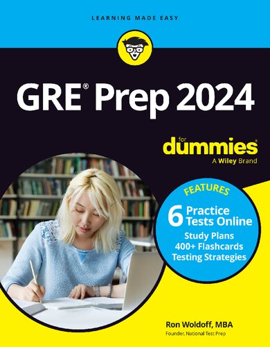 GRE Prep 2024 For Dummies with Online Practice (GRE for Dummies) (PDF/EPUB Version)
