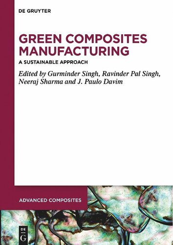 Green Composites Manufacturing: A Sustainable Approach (PDF/EPUB Version)
