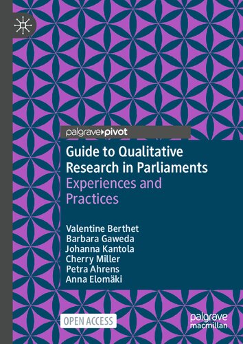 Guide to Qualitative Research in Parliaments: Experiences and Practices (PDF/EPUB Version)
