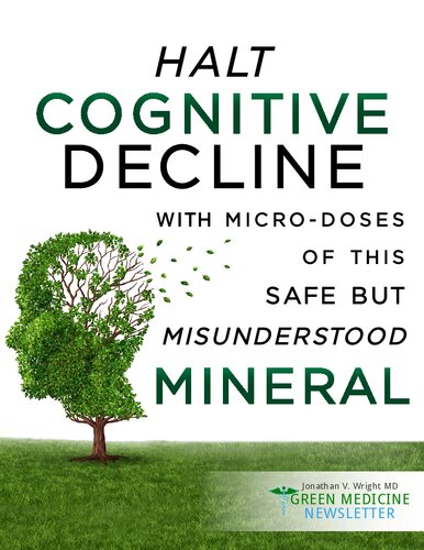 Halt Cognitive Decline with Lithium (PDF/EPUB Version)
