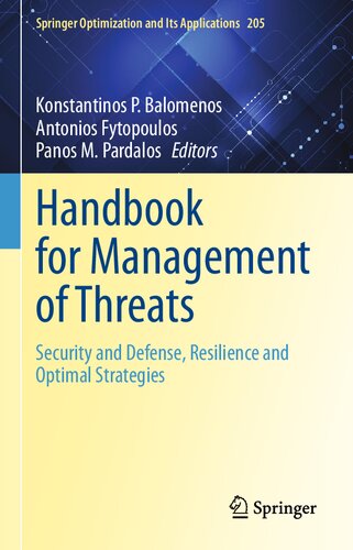Handbook for Management of Threats: Security and Defense, Resilience and Optimal Strategies (Springer Optimization and Its Applications, 205) (PDF/EPUB Version)
