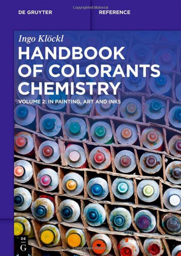 Handbook of Colorants Chemistry, Volume 2: In Painting, Art and Inks (PDF/EPUB Version)
