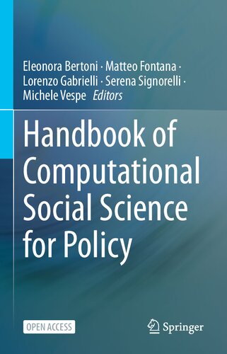 Handbook of Computational Social Science for Policy (PDF/EPUB Version)
