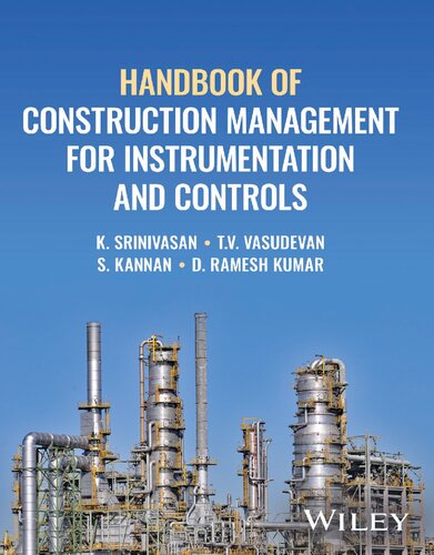 Handbook of Construction Management for Instrumentation and Controls (PDF/EPUB Version)

