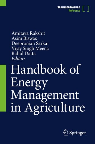 Handbook of Energy Management in Agriculture (PDF/EPUB Version)
