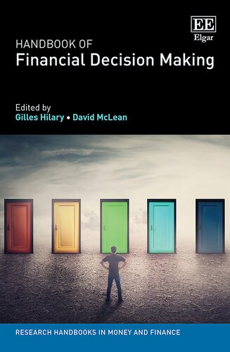 Handbook of Financial Decision Making (Research Handbooks in Money and Finance series) (PDF/EPUB Version)
