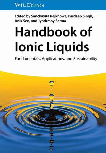 Handbook of Ionic Liquids: Fundamentals, Applications and Sustainability (PDF/EPUB Version)