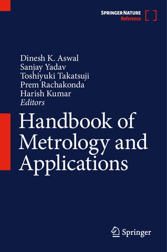 Handbook of Metrology and Applications (PDF/EPUB Version)
