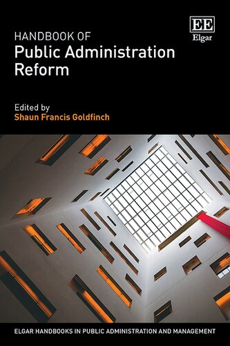 Handbook of Public Administration Reform (PDF/EPUB Version)
